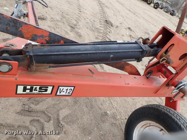 image for item FL9558 H&S V-12 hay rake