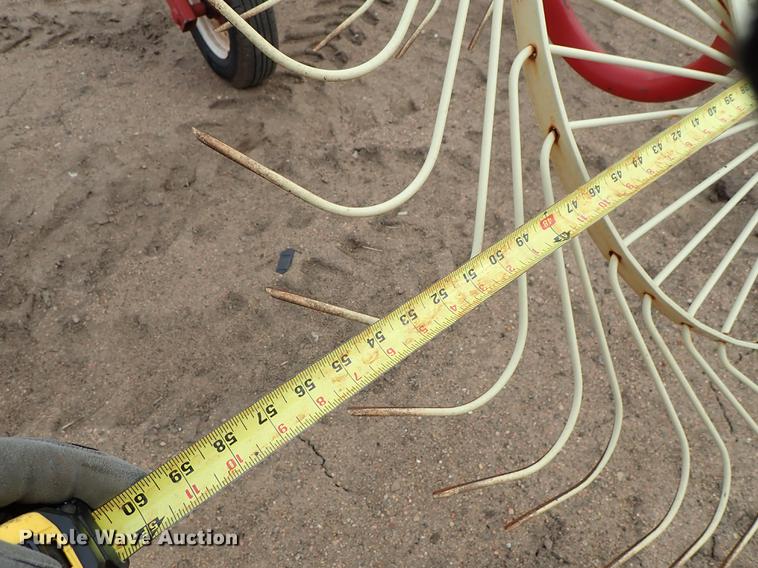image for item FL9558 H&S V-12 hay rake