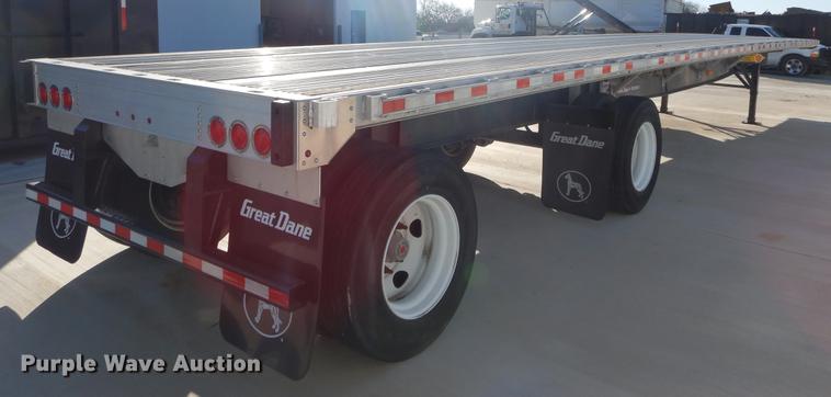 image for item DC0200 2014 Great Dane FLP002400048 flatbed trailer