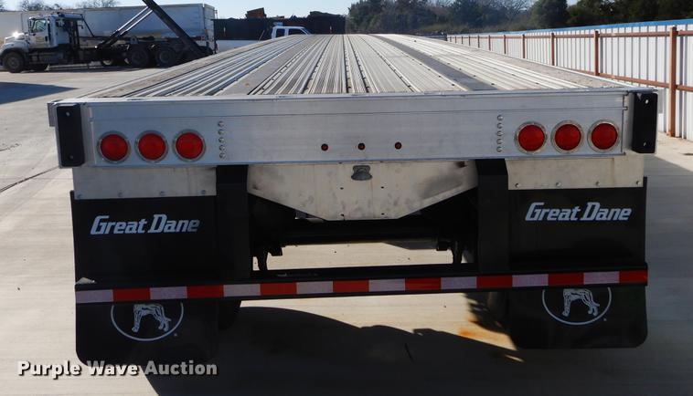 image for item DC0200 2014 Great Dane FLP002400048 flatbed trailer