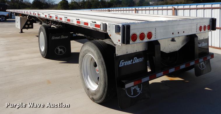 image for item DC0200 2014 Great Dane FLP002400048 flatbed trailer