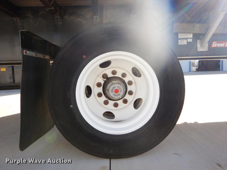 image for item DC0200 2014 Great Dane FLP002400048 flatbed trailer