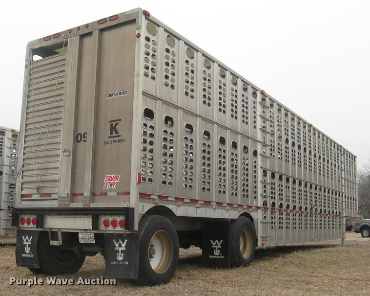 image for item DC1334 2011 Wilson Silver Star PSDCL-402 livestock trailer