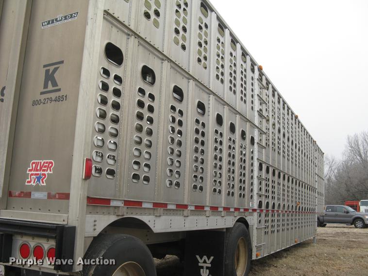 image for item DC1334 2011 Wilson Silver Star PSDCL-402 livestock trailer