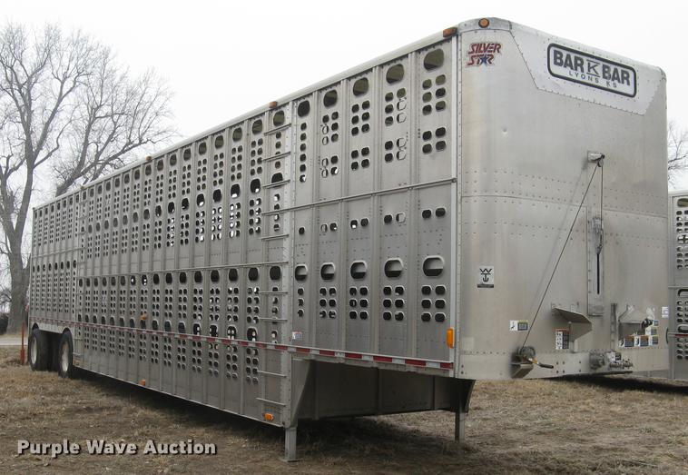 image for item DC1336 2011 Wilson Silver Star PSDCL-402 livestock trailer