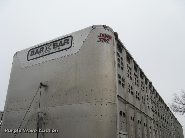 image for item DC1336 2011 Wilson Silver Star PSDCL-402 livestock trailer