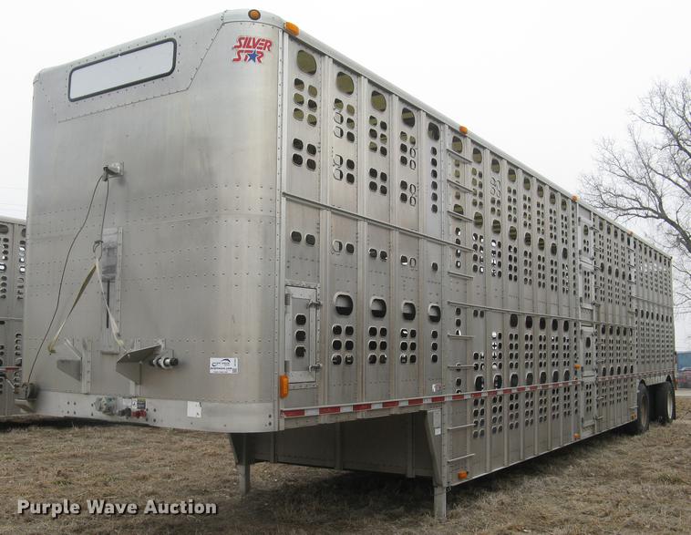 image for item DC1337 2011 Wilson Silver Star PSDCL-402 livestock trailer