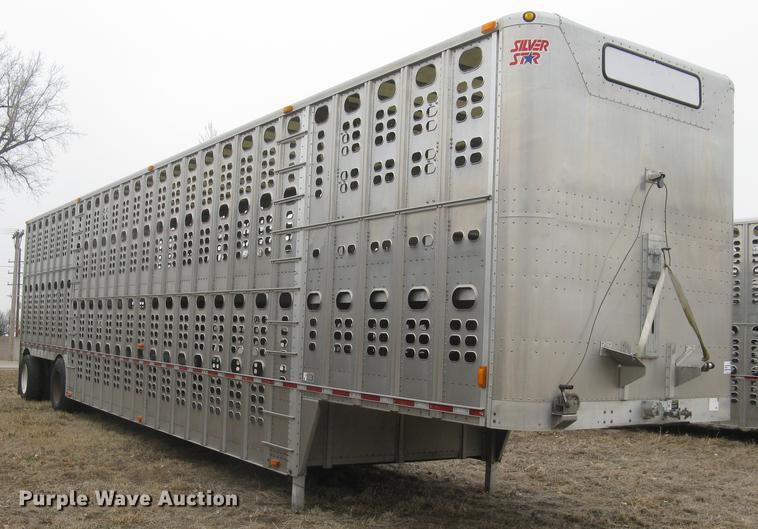 image for item DC1337 2011 Wilson Silver Star PSDCL-402 livestock trailer