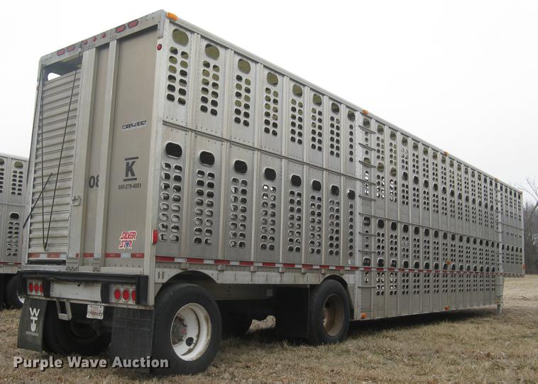 image for item DC1337 2011 Wilson Silver Star PSDCL-402 livestock trailer