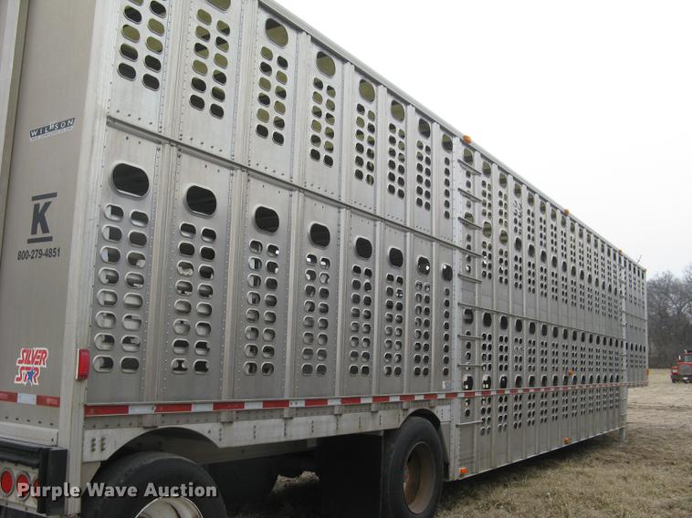 image for item DC1337 2011 Wilson Silver Star PSDCL-402 livestock trailer