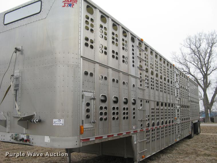 image for item DC1337 2011 Wilson Silver Star PSDCL-402 livestock trailer