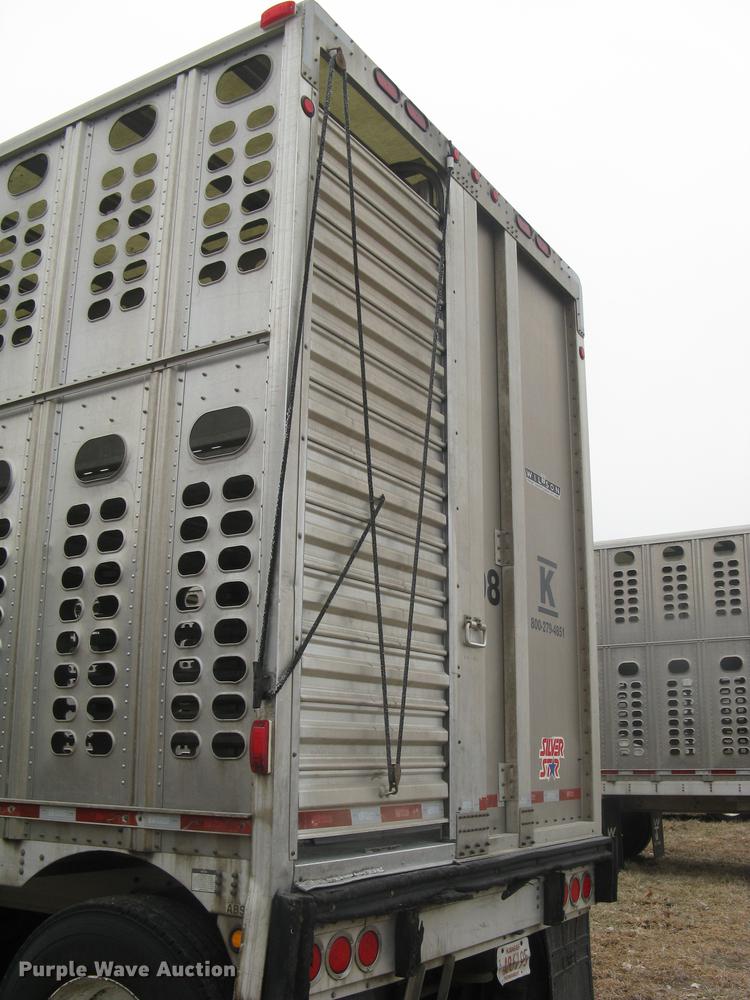image for item DC1337 2011 Wilson Silver Star PSDCL-402 livestock trailer