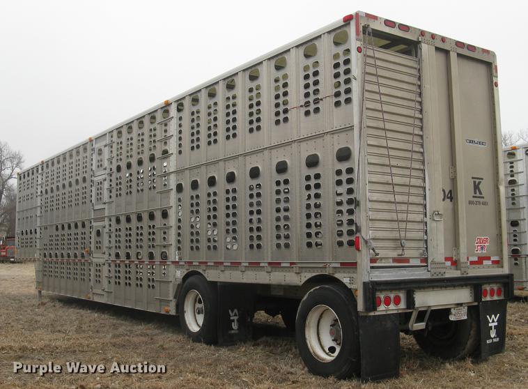 image for item DC1338 2011 Wilson Silver Star PSDCL-402 livestock trailer