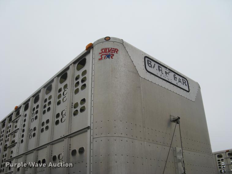 image for item DC1338 2011 Wilson Silver Star PSDCL-402 livestock trailer