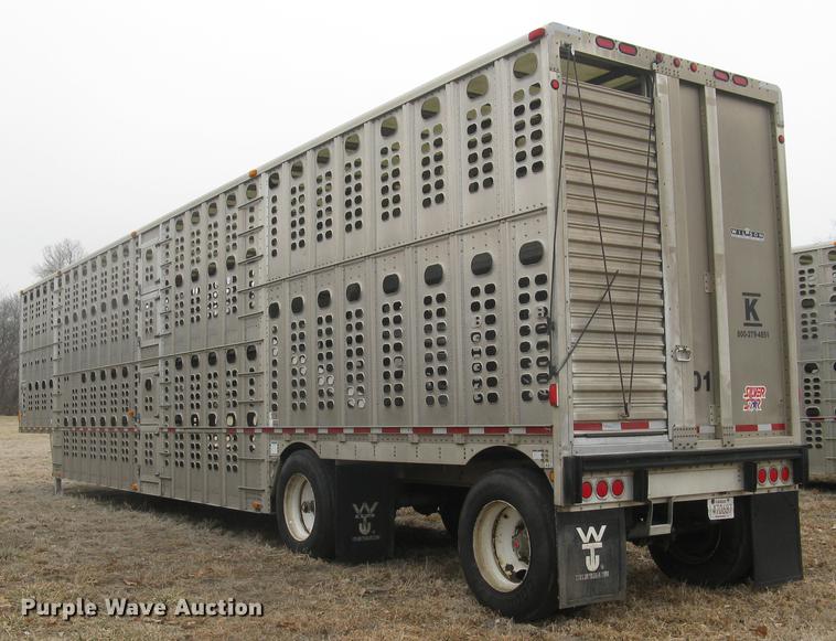 image for item DC1339 2010 Wilson Silver Star PSDCL-402 livestock trailer