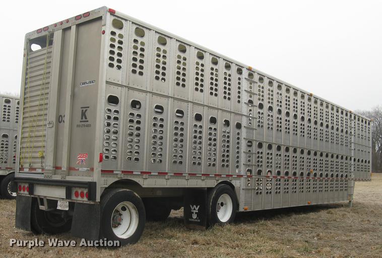 image for item DC1340 2010 Wilson Silver Star PSDCL-402 livestock trailer