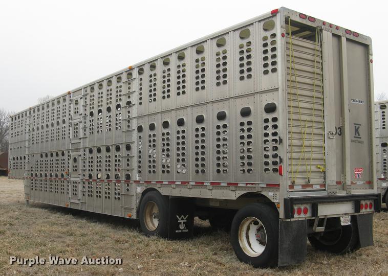 image for item DC1340 2010 Wilson Silver Star PSDCL-402 livestock trailer