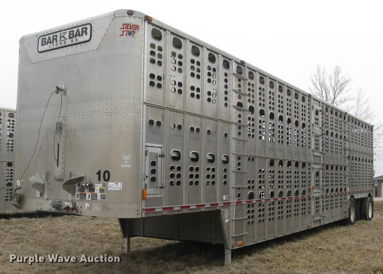 image for item DC1341 2011 Wilson Silver Star PSDCL-402 livestock trailer