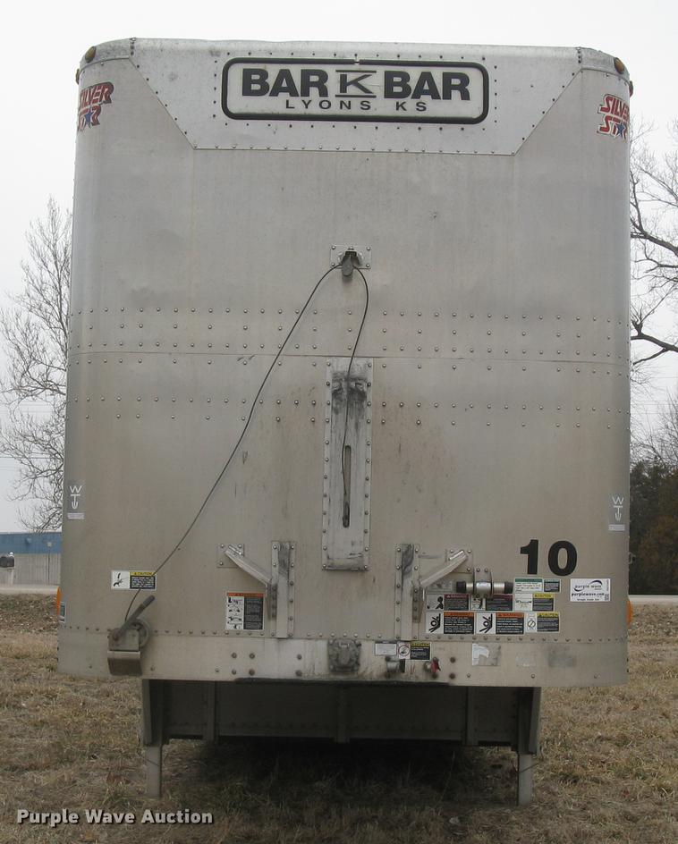 image for item DC1341 2011 Wilson Silver Star PSDCL-402 livestock trailer