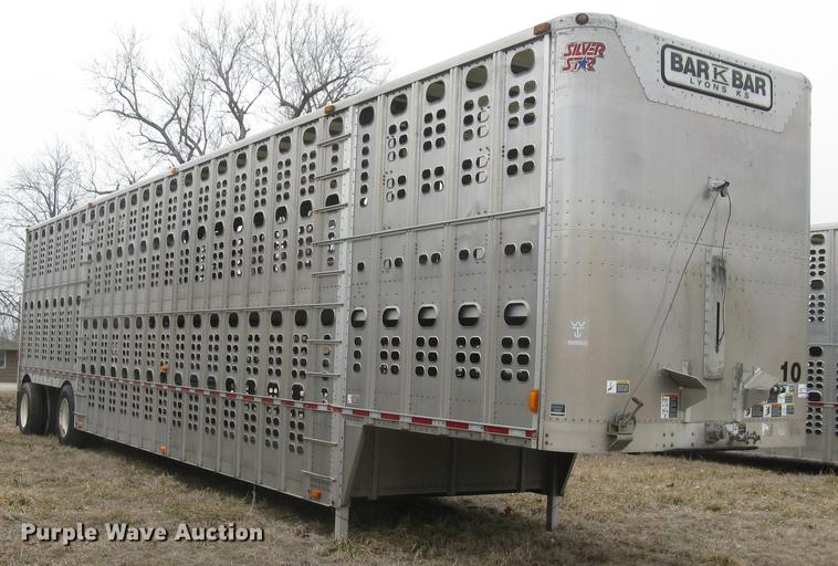 image for item DC1341 2011 Wilson Silver Star PSDCL-402 livestock trailer
