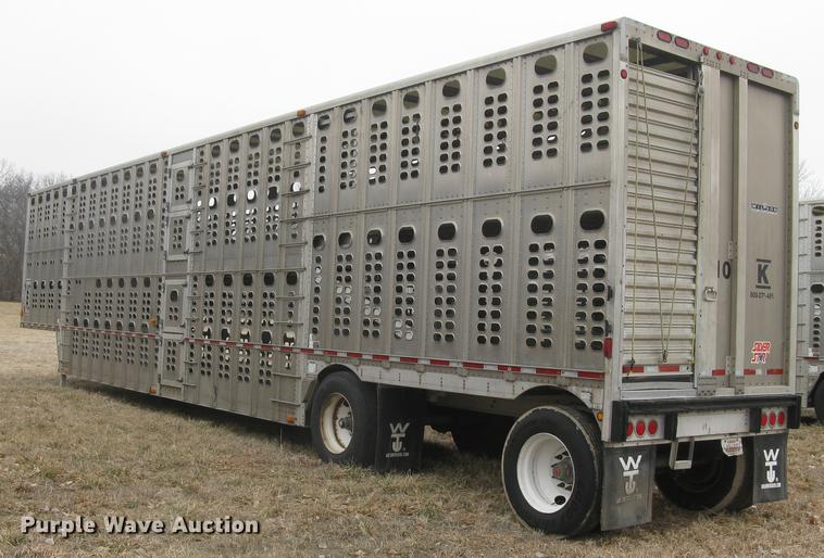 image for item DC1341 2011 Wilson Silver Star PSDCL-402 livestock trailer