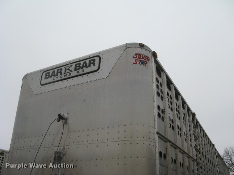 image for item DC1341 2011 Wilson Silver Star PSDCL-402 livestock trailer