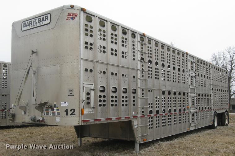 image for item DC1342 2011 Wilson Silver Star PSDCL-402 livestock trailer