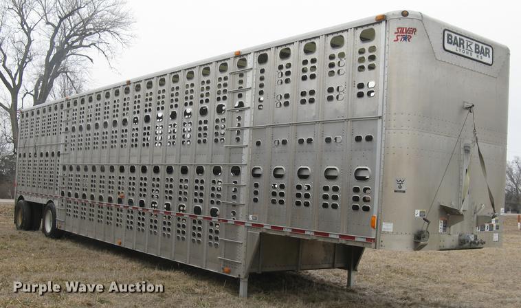 image for item DC1342 2011 Wilson Silver Star PSDCL-402 livestock trailer