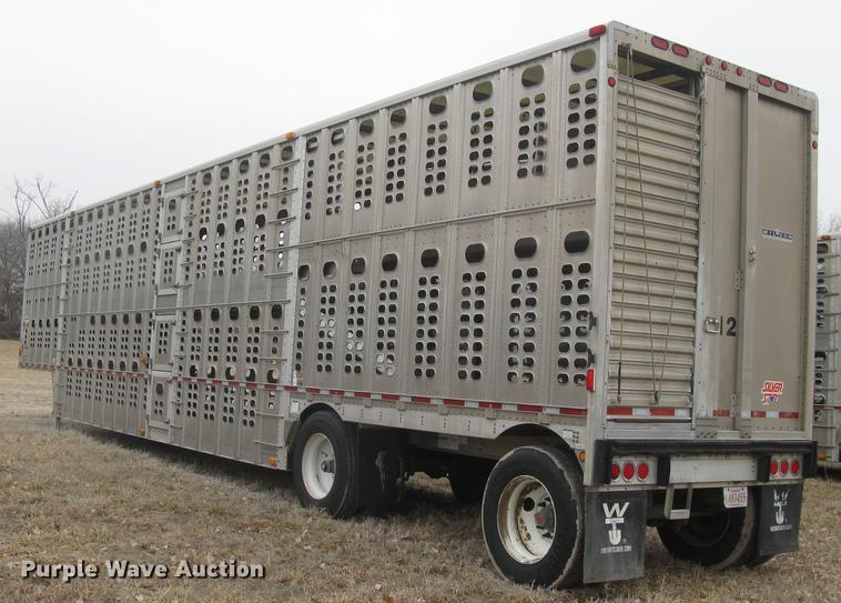image for item DC1342 2011 Wilson Silver Star PSDCL-402 livestock trailer