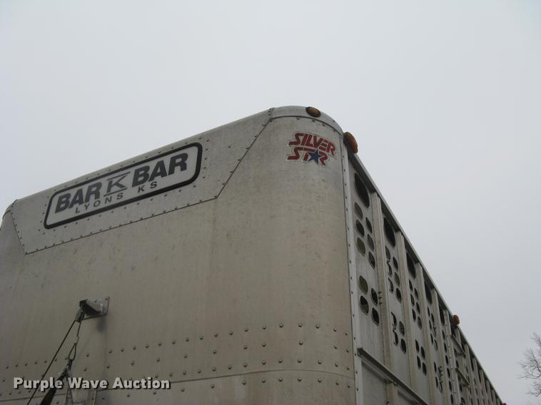 image for item DC1342 2011 Wilson Silver Star PSDCL-402 livestock trailer