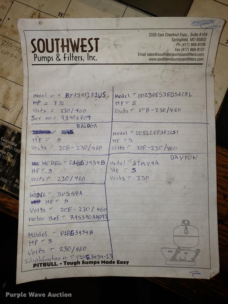 image for item AV9296 (9) electric motors