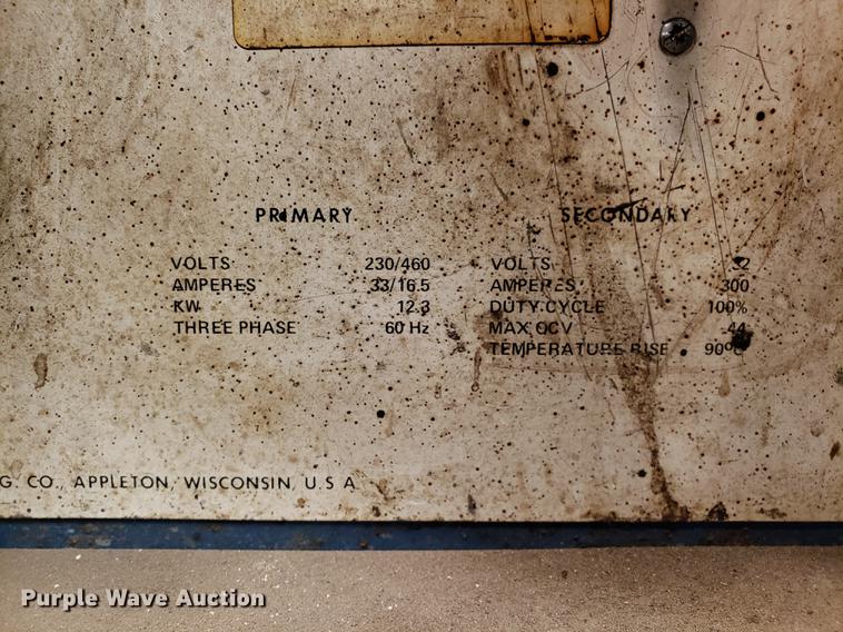 image for item AV9301 Miller CP300 arc welder