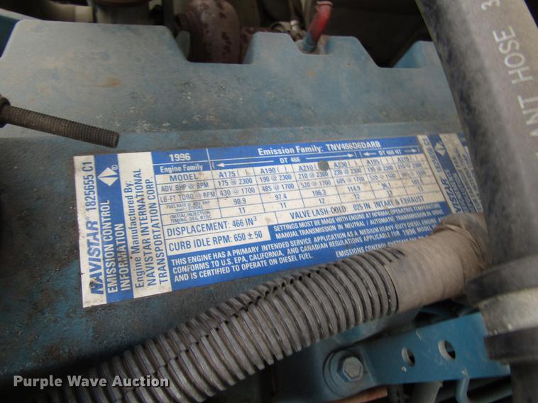 image for item DB6863 1997 International 4700 semi truck