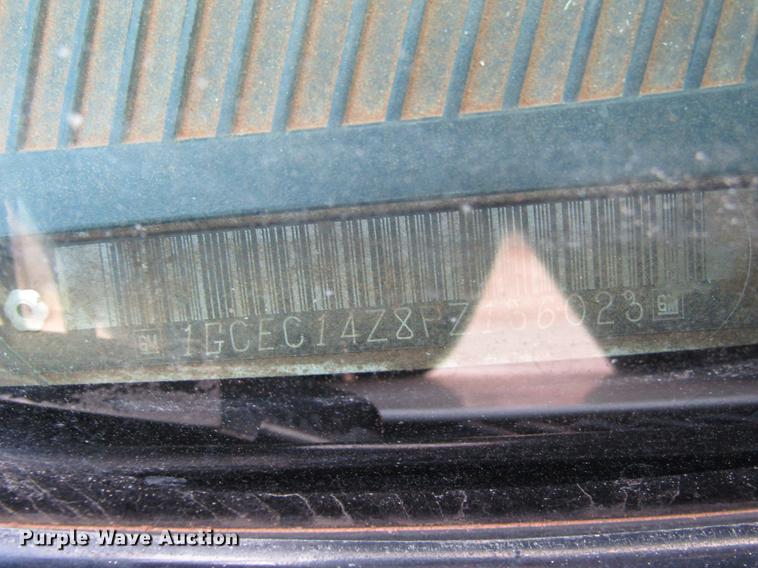 image for item DB6878 1993 Chevrolet 1500 pickup truck