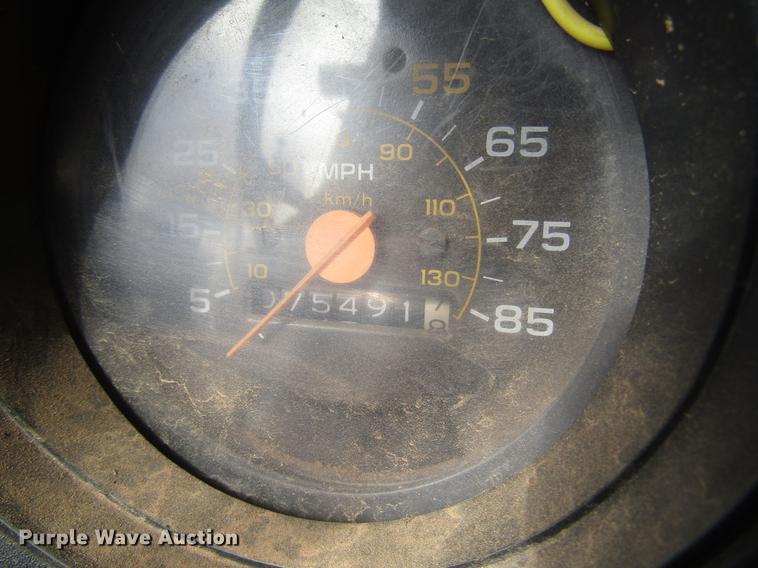 image for item DB6882 1987 Chevrolet Kodiak flatbed truck