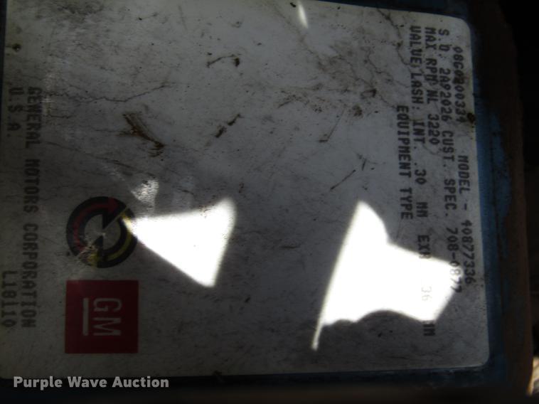 image for item DB6882 1987 Chevrolet Kodiak flatbed truck