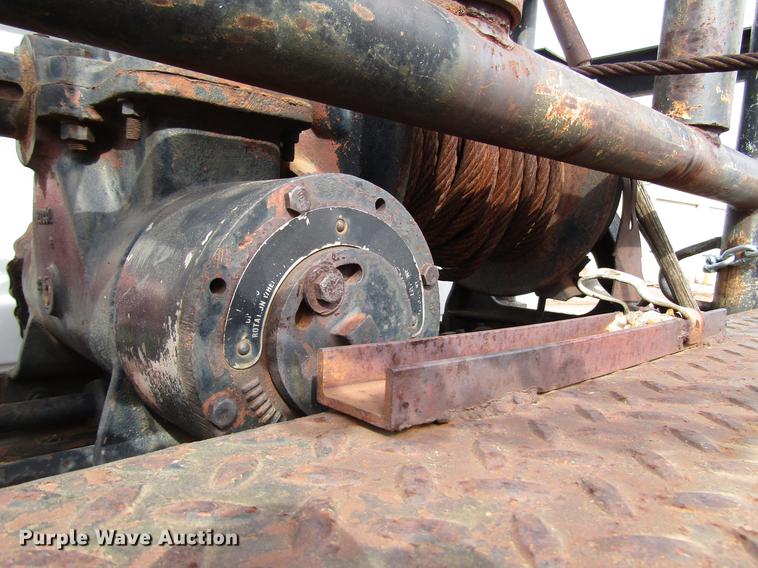 image for item DB6882 1987 Chevrolet Kodiak flatbed truck