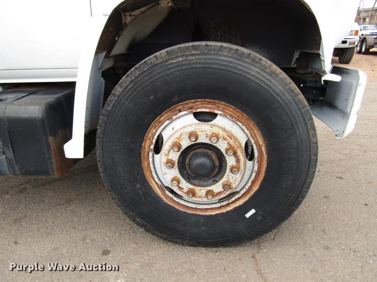 image for item DB6882 1987 Chevrolet Kodiak flatbed truck