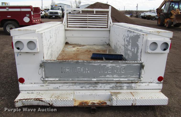 image for item DB6884 Rawson Koenig T5680 utility bed