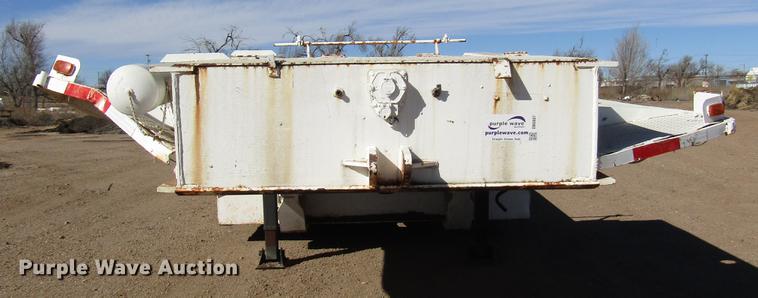 image for item DB6887 1975 Transport lowboy equipment trailer