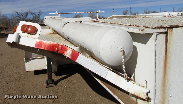 image for item DB6887 1975 Transport lowboy equipment trailer