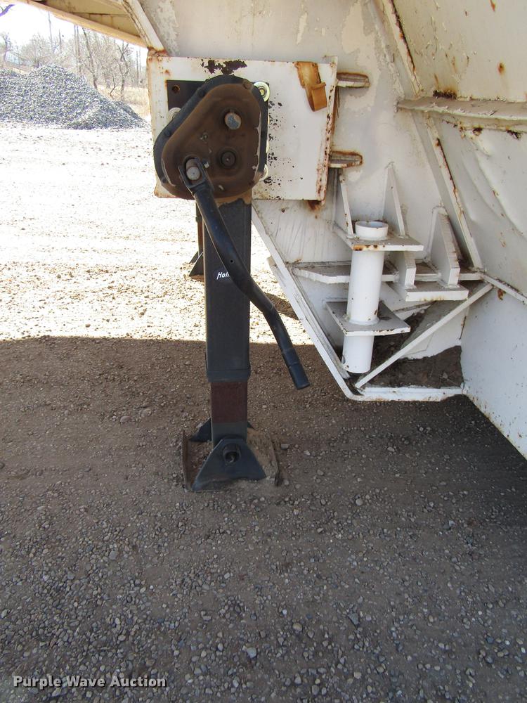 image for item DB6887 1975 Transport lowboy equipment trailer