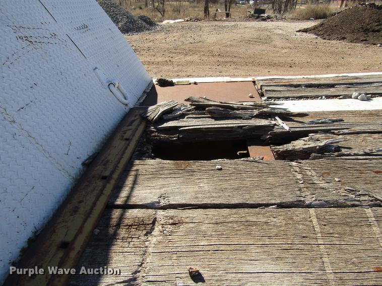 image for item DB6887 1975 Transport lowboy equipment trailer