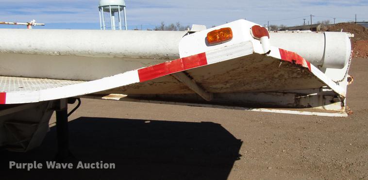 image for item DB6887 1975 Transport lowboy equipment trailer