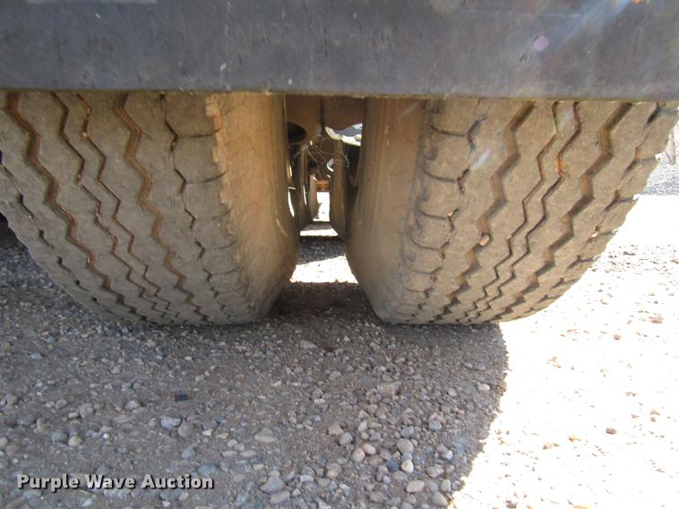 image for item DB6887 1975 Transport lowboy equipment trailer