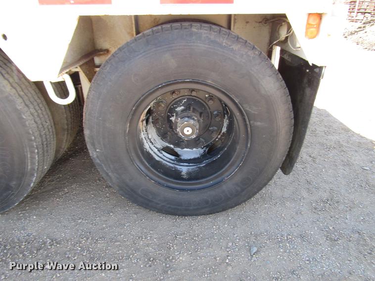 image for item DB6887 1975 Transport lowboy equipment trailer