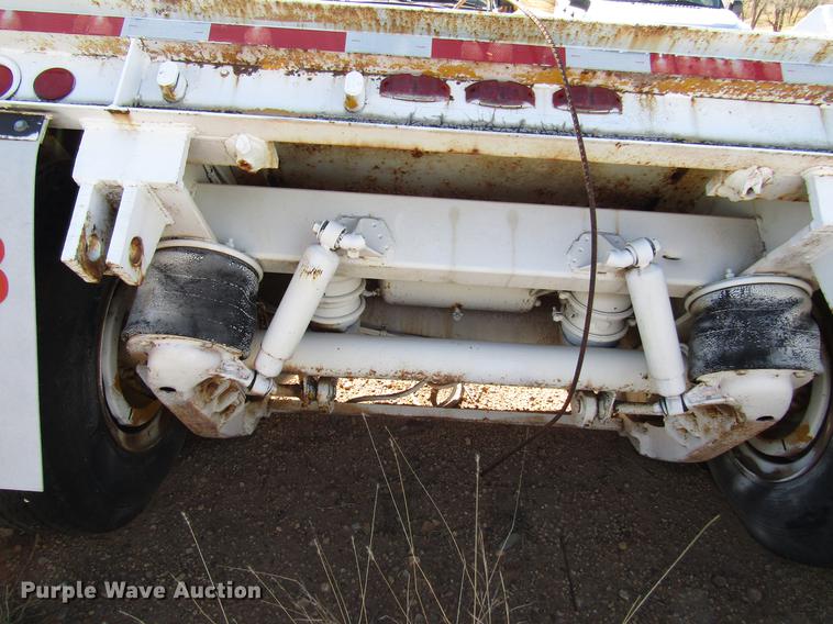image for item DB6887 1975 Transport lowboy equipment trailer