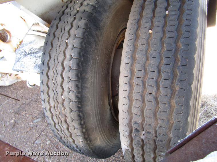 image for item DB6887 1975 Transport lowboy equipment trailer