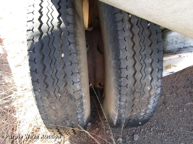 image for item DB6887 1975 Transport lowboy equipment trailer
