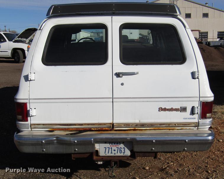 image for item DB6891 1984 GMC Suburban 1500 SUV